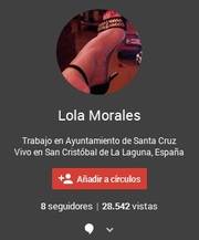 Escrito de Lola Morales