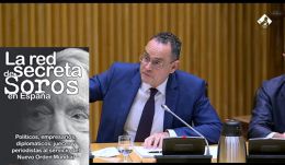 Pedro Baños recomienda el libro de Joaquín Abad en el Congreso de los Diputados